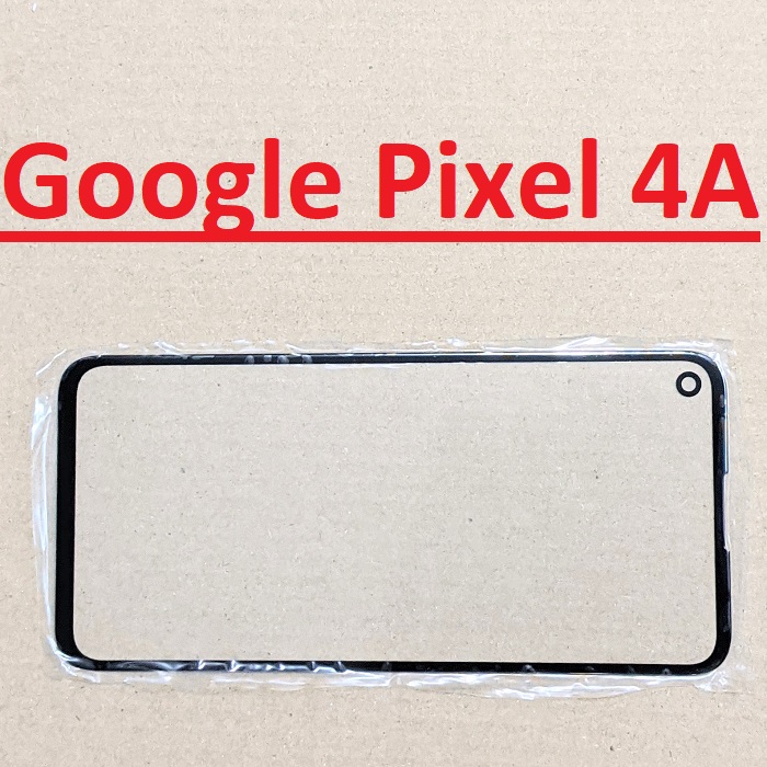 Google Pixel 4A screen glass for screen replacement, touch glass replacement parts