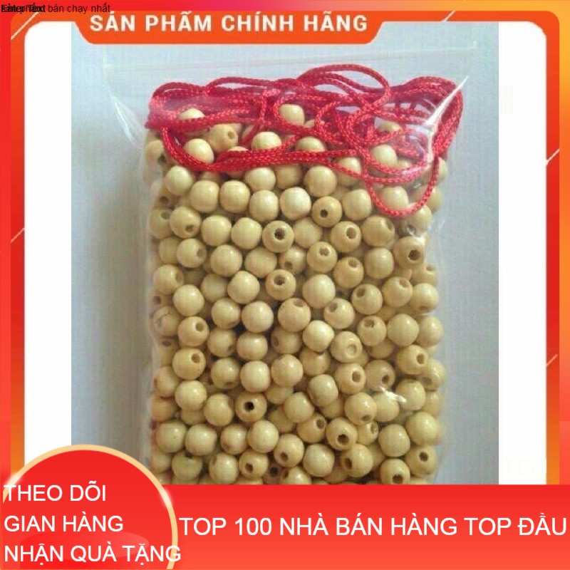 Combo 100 viên dâu tằm 3m dây chỉ xâu vòng