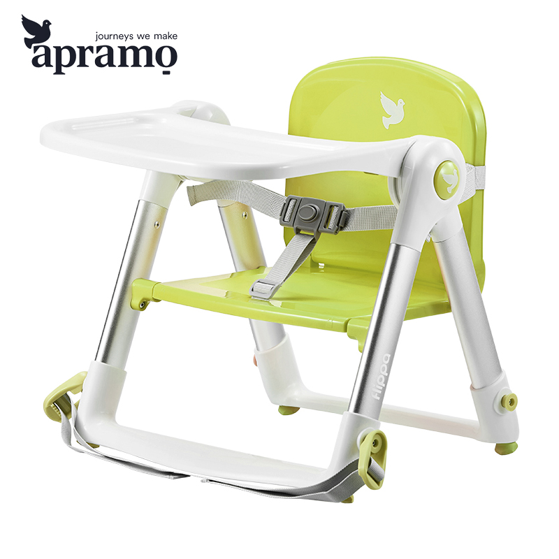 Ghế ăn dặm cho bé gấp gọn siêu nhẹ Apramo Flippa Dining Booster cho bé từ 6 tháng đến 3 tuổi có thể mang theo du lịch