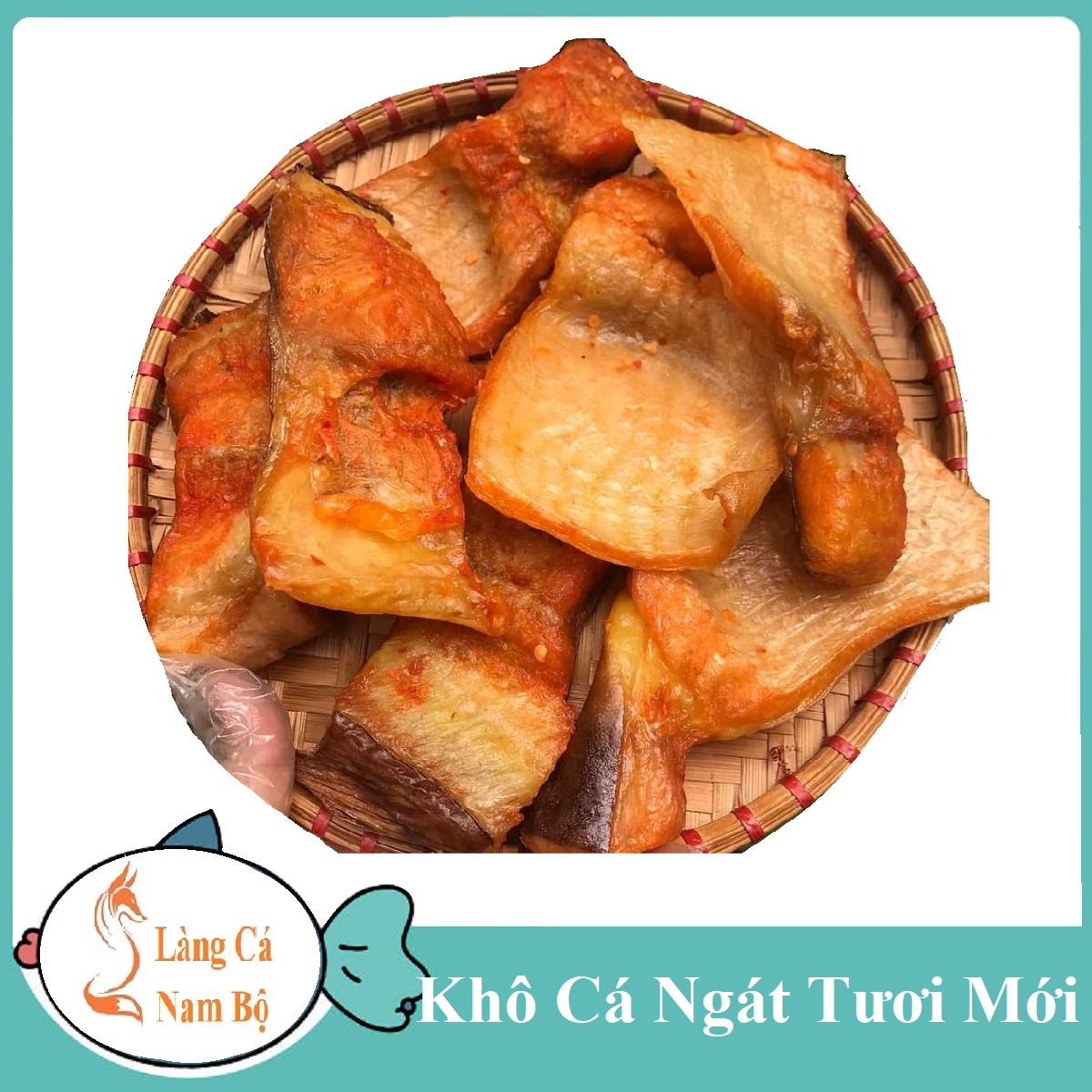 500gr khô Cá Ngát 3 nắng ướp gia vị vừa ăn, không xương