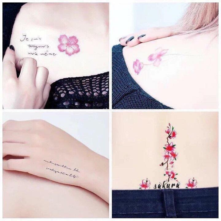 Set 30 tấm hình xăm dán mini