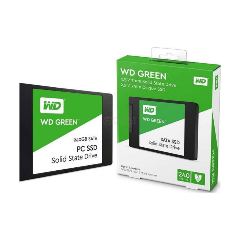 Bảng giá Ổ cứng SSD Western Digital SSD WD Green 240GB 2.5 SATA 3 - WDS240G2G0A - Hàng Chính Hãng Phong Vũ
