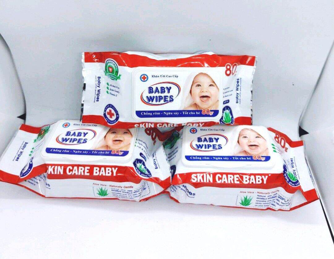 Combo 10 gói khăn ướt Baby Swipes 80g