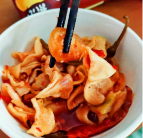 Mắm dưa đu đủ xứ Huế 400g - Đặc sản Huế