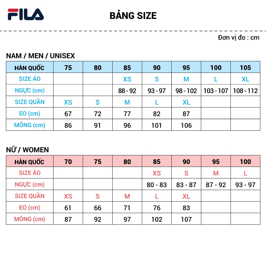 FILA Quần dài thời trang unise.x Explore Pocket FS2FPD4E11X