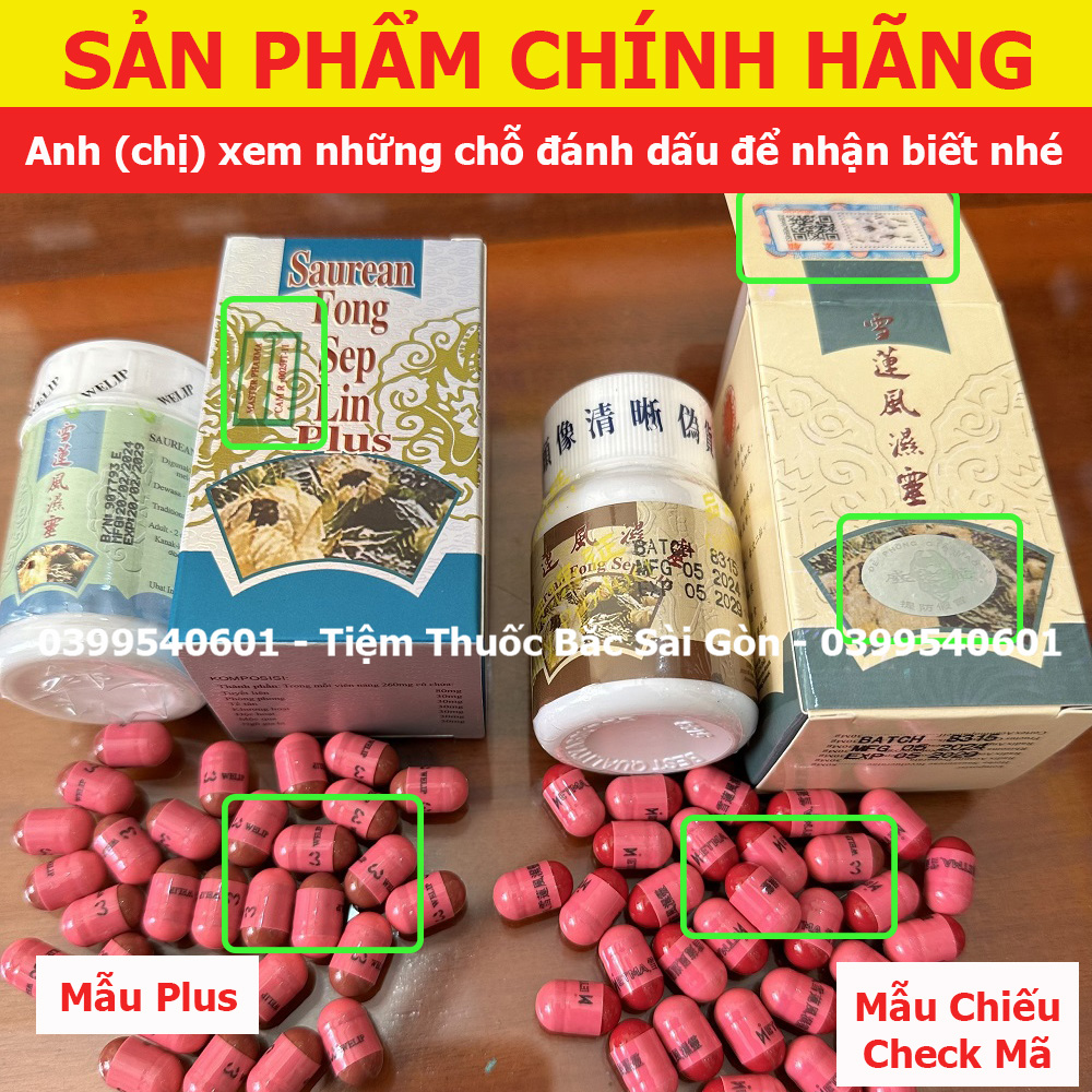 Tuyết Liên Phong Thấp Linh Malaysia - Saurean Fong Sep Lin Hộp 30 viên ( chính hãng, date mới)