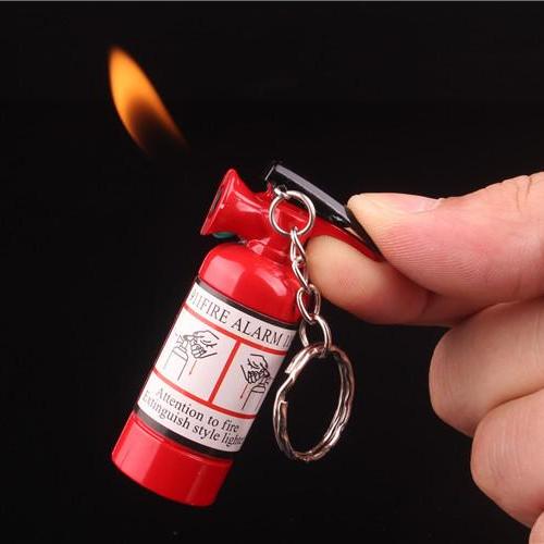 Bật Lửa móc khóa hình bình chữa cháy mini