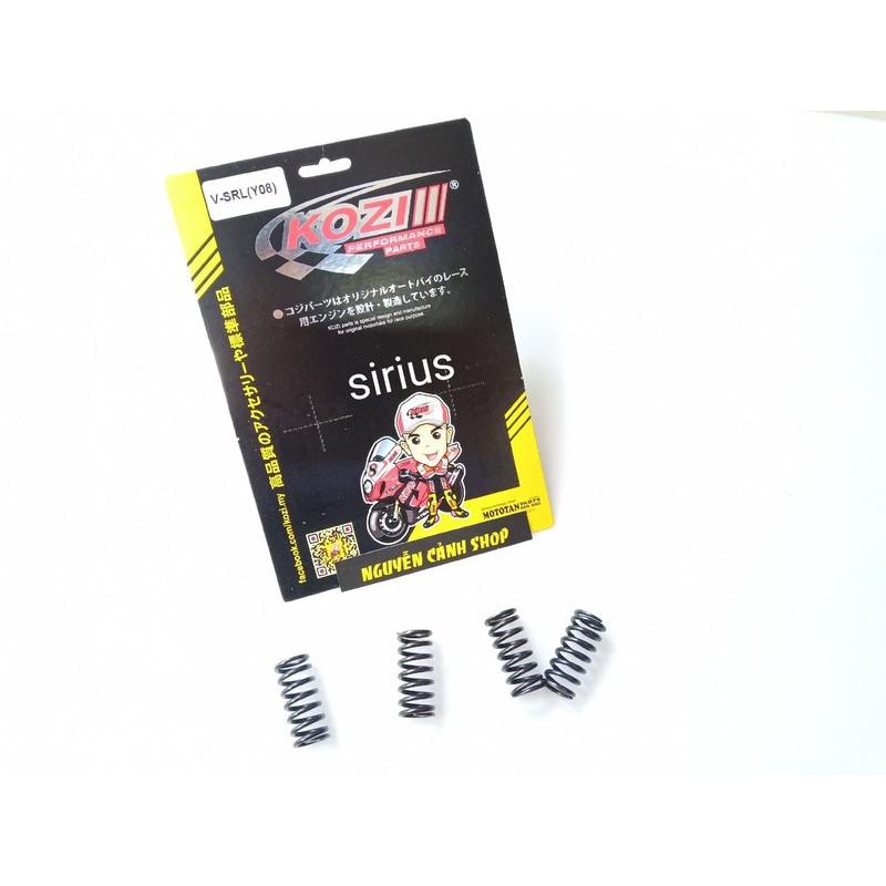 lò xo nồi xe sirius kozi độ