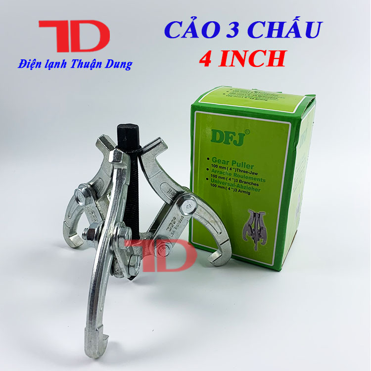 Cảo Lồng Máy Giặt 3 Chấu, Vam Cảo 3 Càng Đa Năng Tháo Vòng Bi, Bánh Răng - Điện Lạnh Thuận Dung