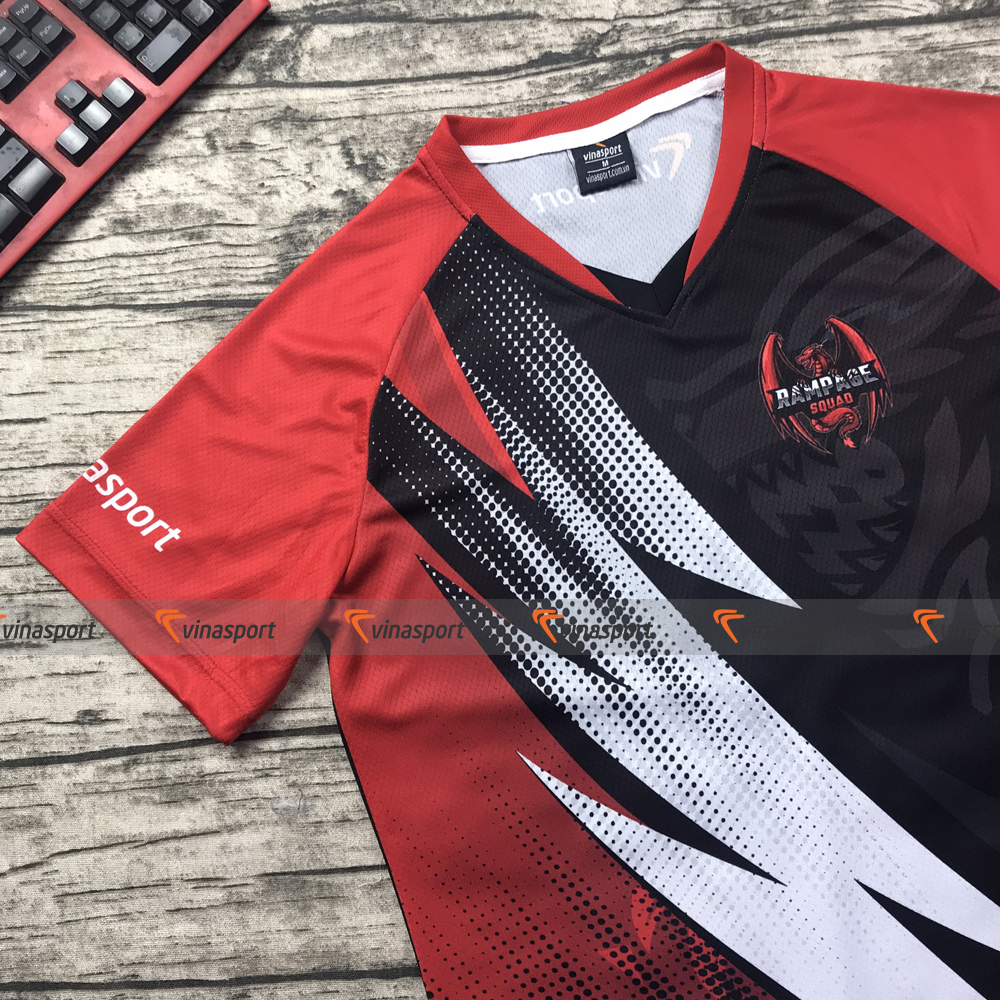 Áo thun game thủ thiết kế Vinasport Rampage
