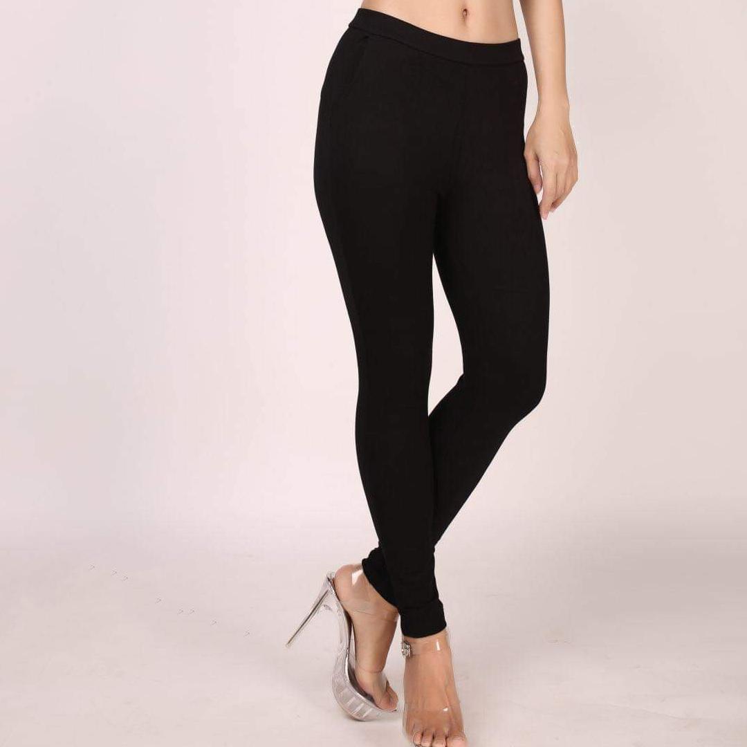 Quần legging nâng mông vải dày dặn  Quần legging nữ