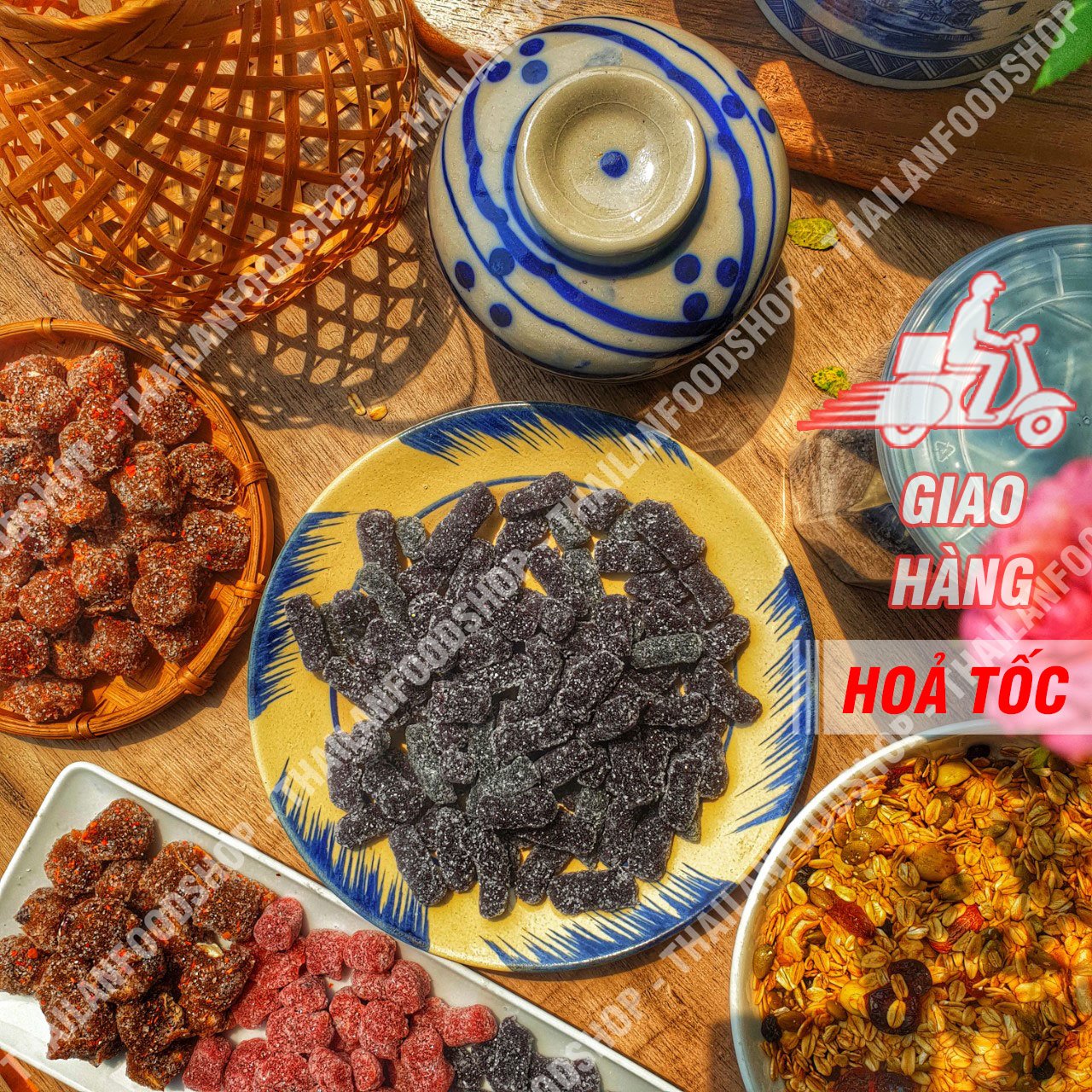 Kẹo Dâu Tằm Đặc Sản Đà Lạt - Lon 500gr
