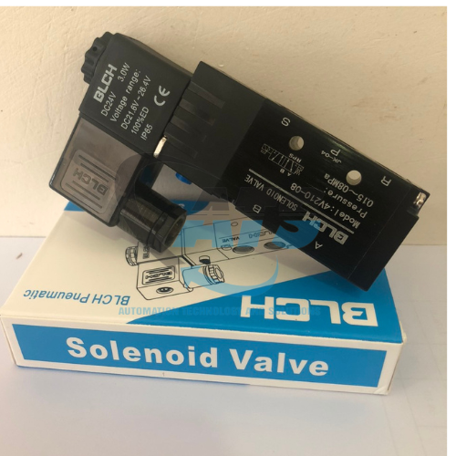 Van Điện Từ Khí Nén BLCH  4V210-08 (Van Khí Nén 5/2, Ren 13mm)