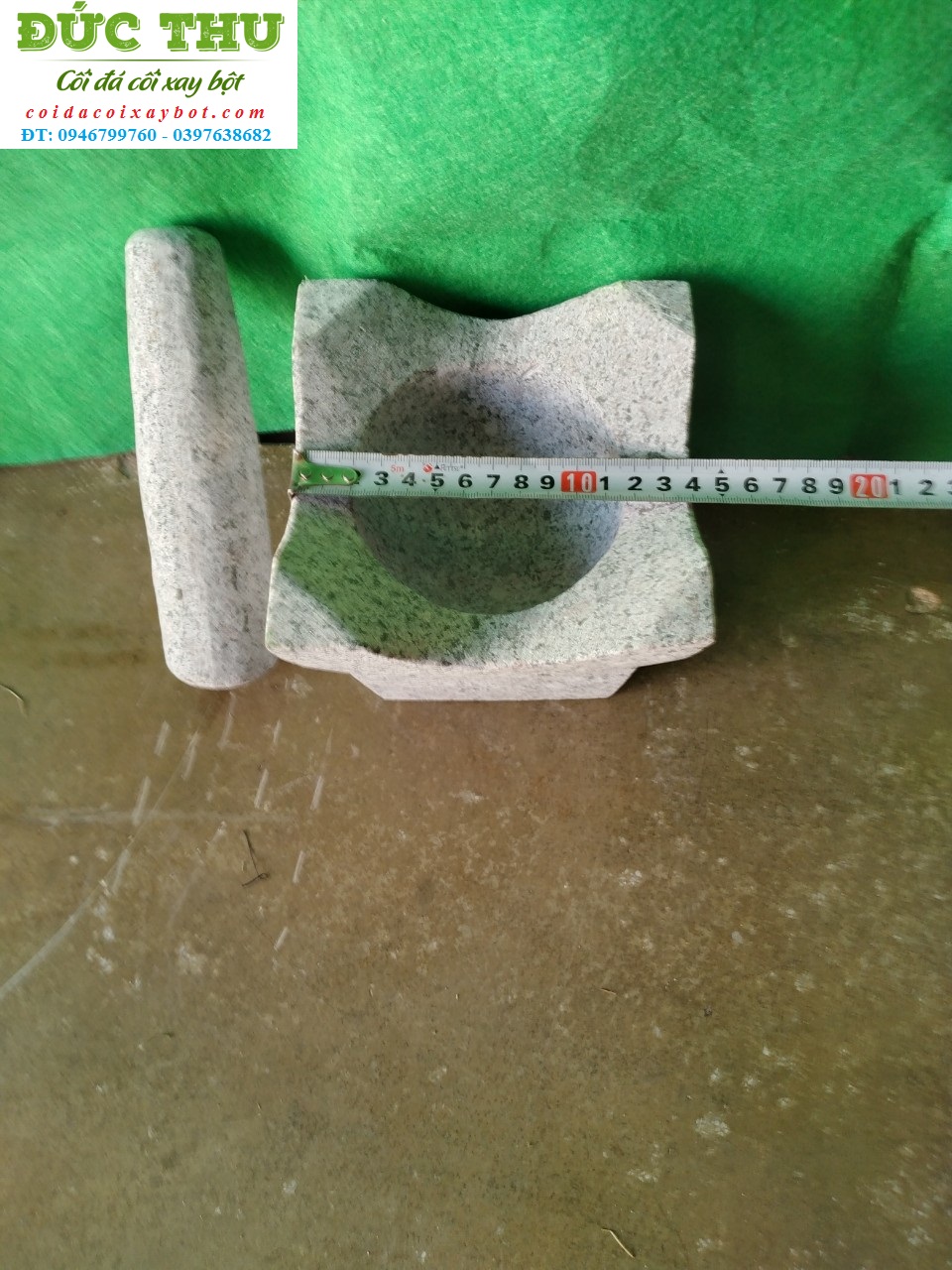 CỐI ĐÁ VUÔNG ĐƯỜNG KÍNH 14CM