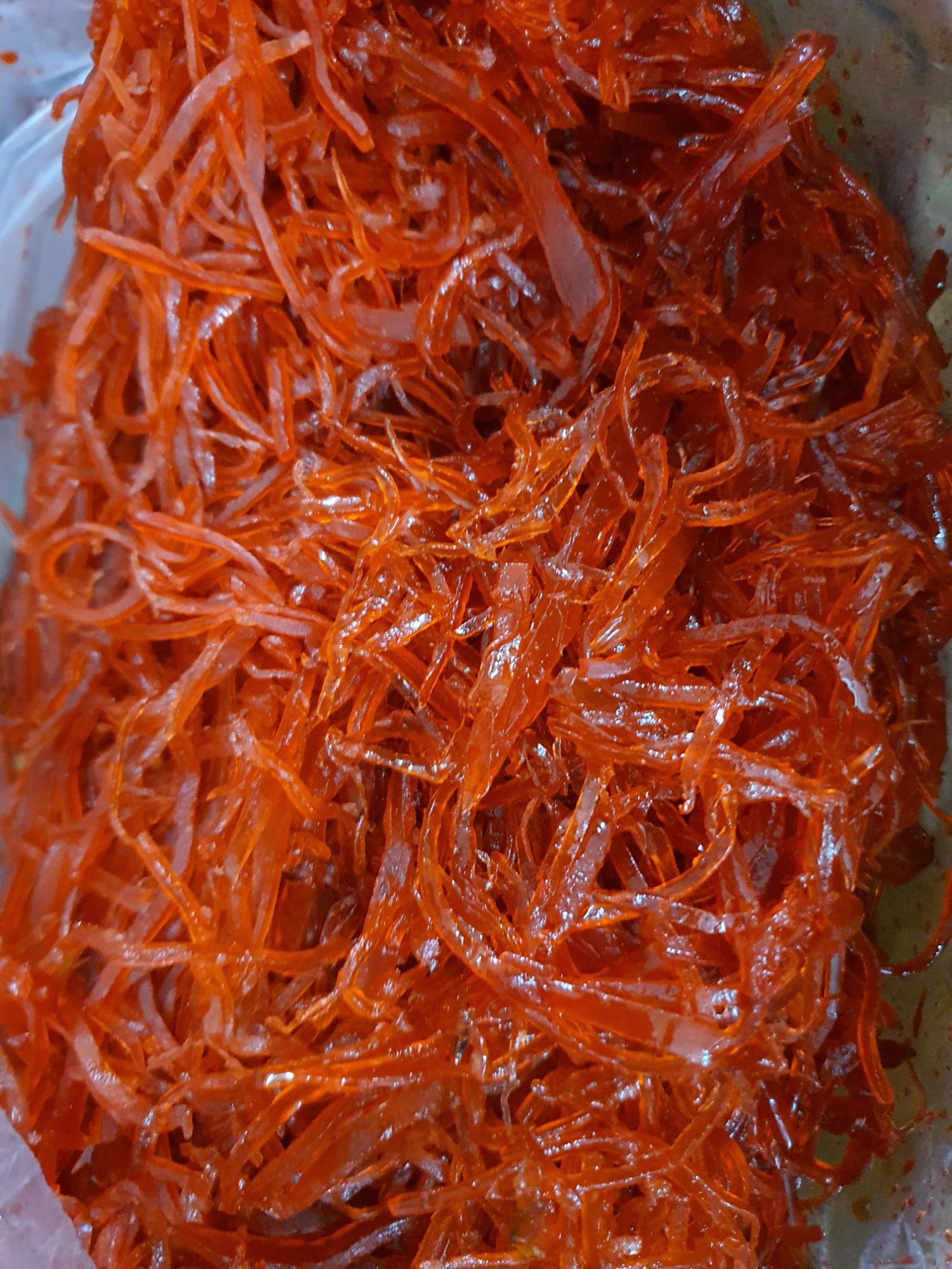 Mứt Đu Đủ ĐỎ -500g_date mơi