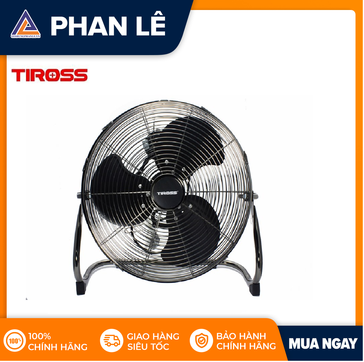 Quạt sàn Tiross TS957 (Xám)
