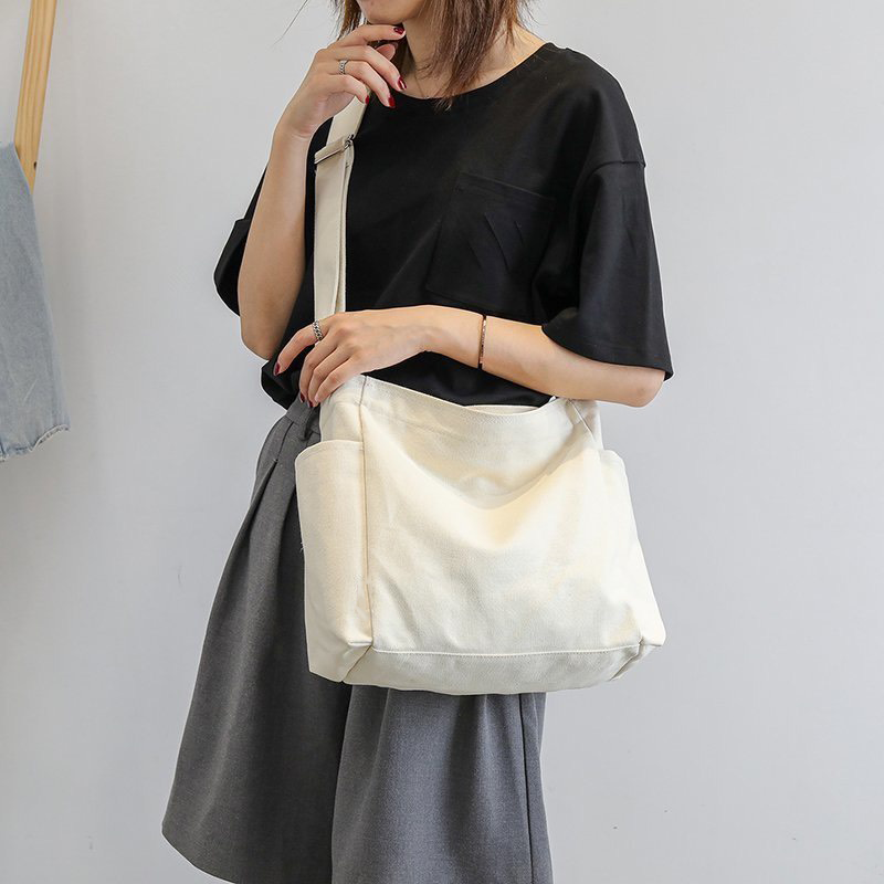 TÚI ĐEO CHÉO CANVAS THỜI TRANG HÀN QUỐC HARAS HR301