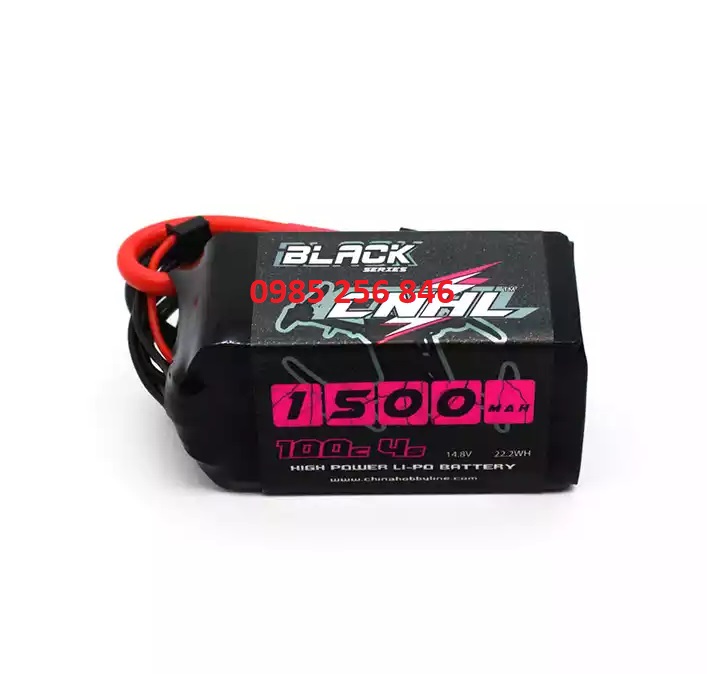 Pin lipo cnhl 4s 1500mah 100c hàng chất chính hãng