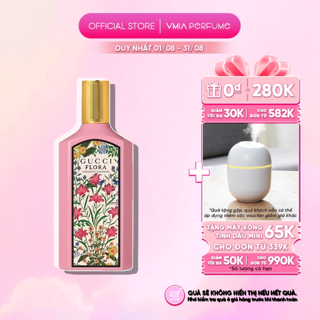 Nước hoa Nữ Gucci Flora Gorgeous Gardenia EDP mẫu thử 2ml 5ml 10ml