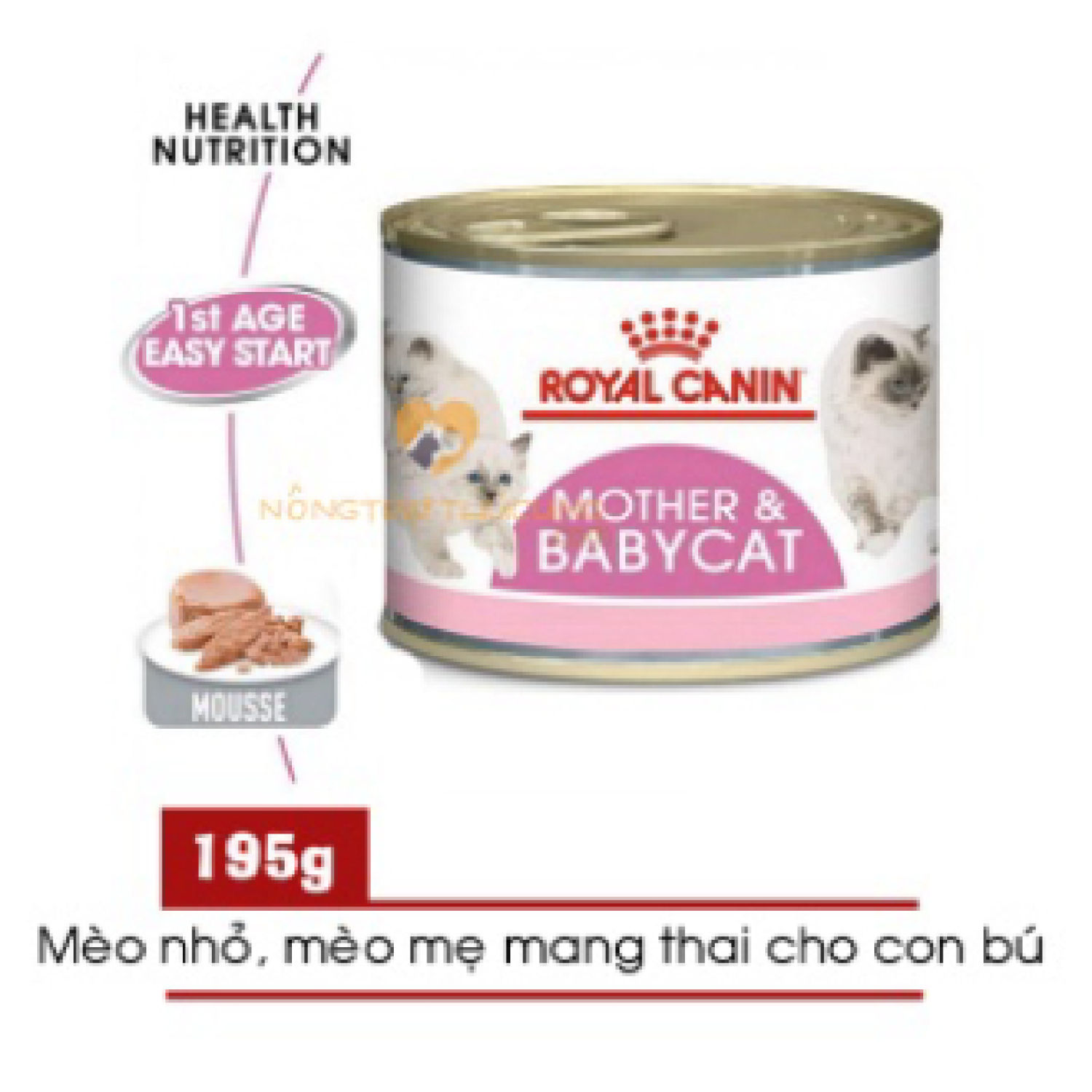 Pate mother & babycat cho mèo royal canin 195G