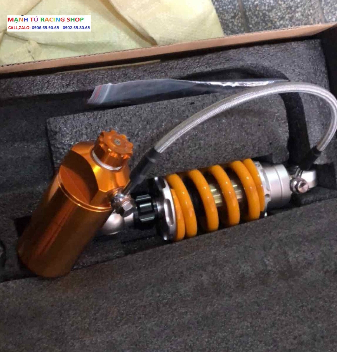 Phuộc Ohlins Bình dầu Exciter 135 150