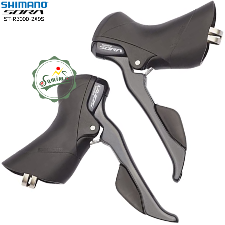 Tay lắc SHIMANO Sora ST-R3000 2x9 Speed - Chính hãng