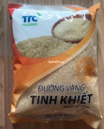1 gói đường vàng Tinh Khiết TTC Trading ( 1kg / gói )