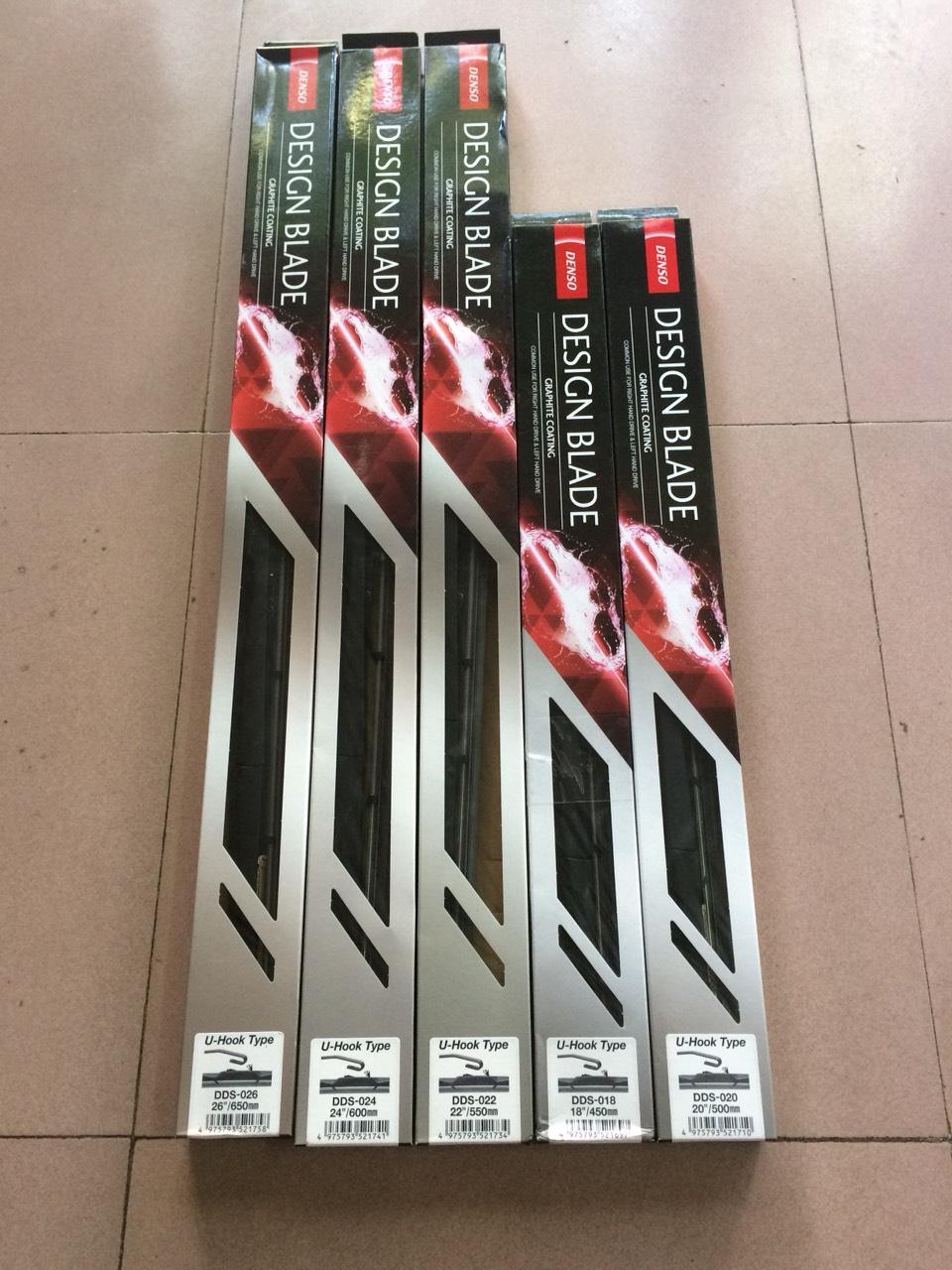 Chổi gạt mưa DENSO (3 Khúc, Thân Mềm) XỊN