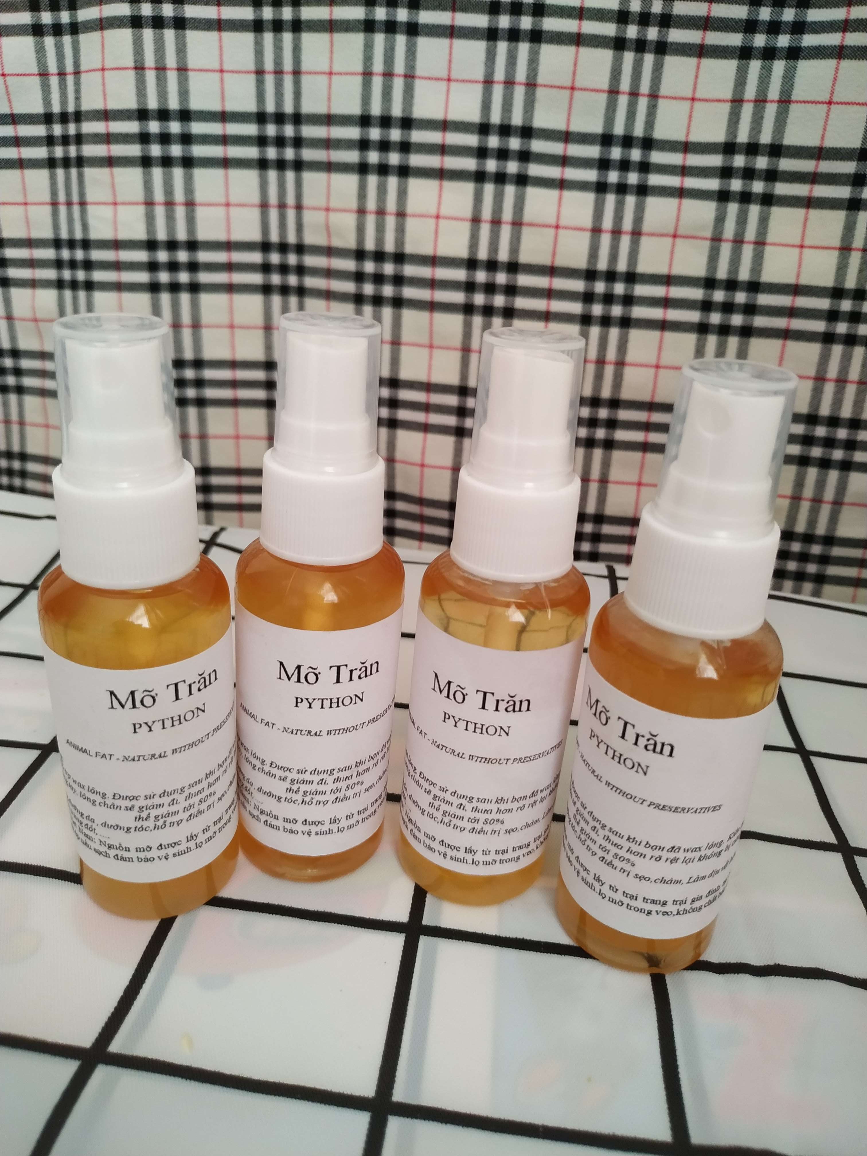 Tinh Chất Mỡ Trăn Python Hỗ Trợ Triệt Lông, Dưỡng Da Sau Wax 30ml