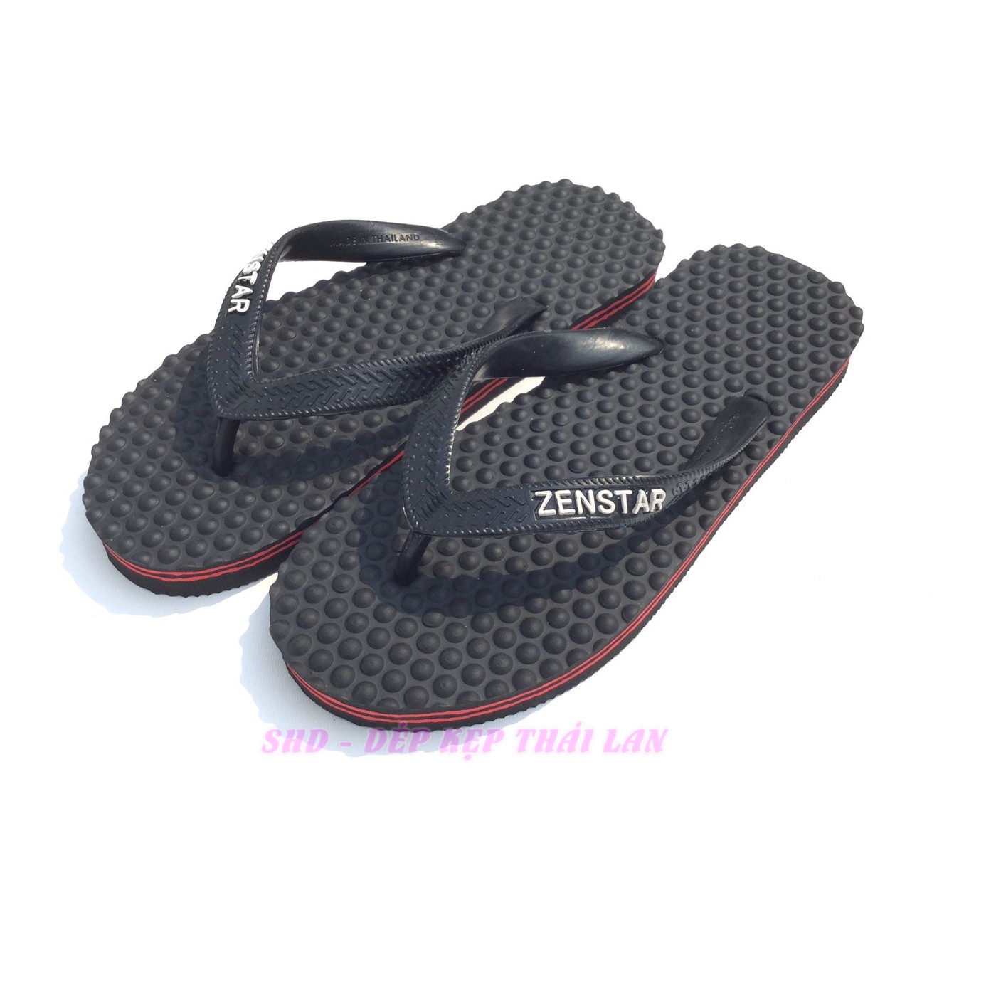 M63 Dép Thái Lan, Dép kẹp, dép xỏ ngón, dép nam Zenstar Hạt tròn massage