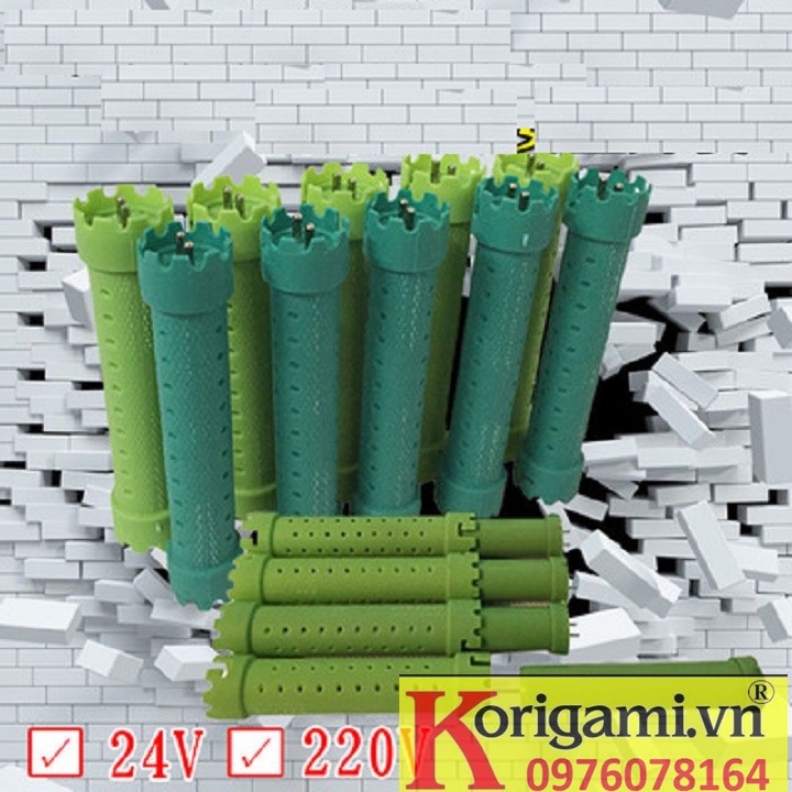 COMBO 10 TRỤC UỐN NÓNG ĐA NĂNG SIZE 19 - 24V