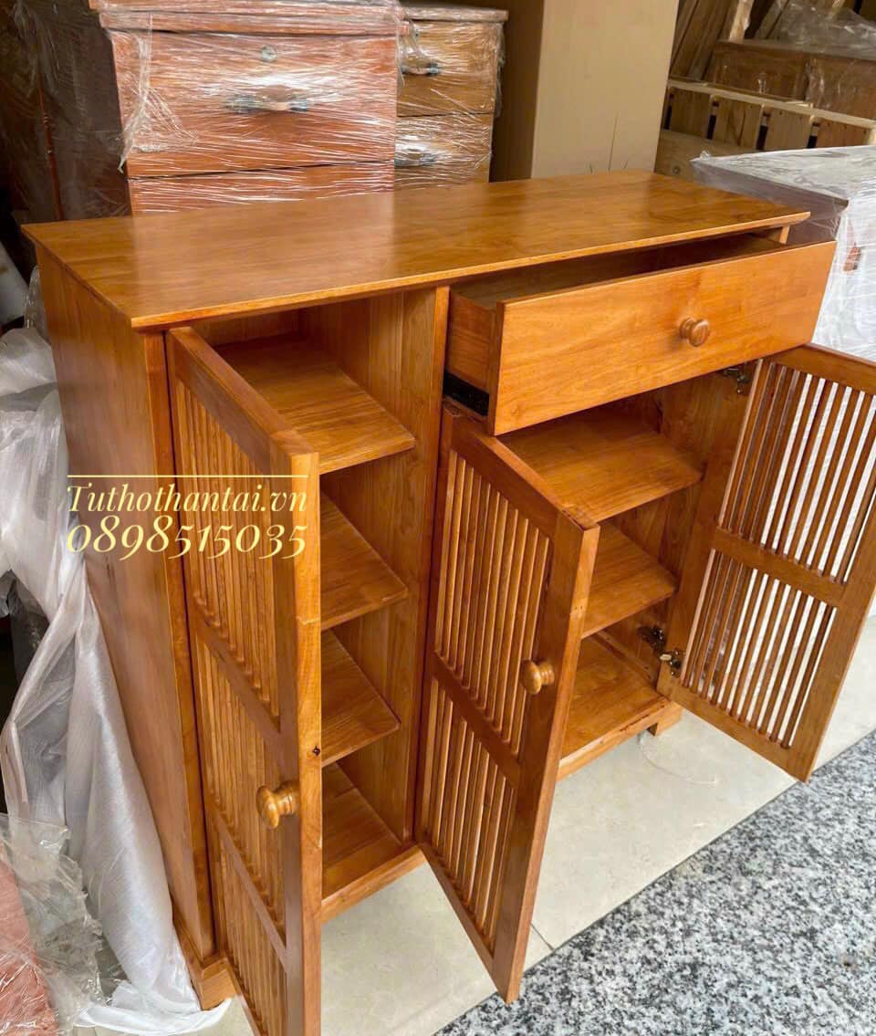 Tủ Giày Đựng Giày Đa Năng Cao Su Gỗ Cao Cấp 80cm