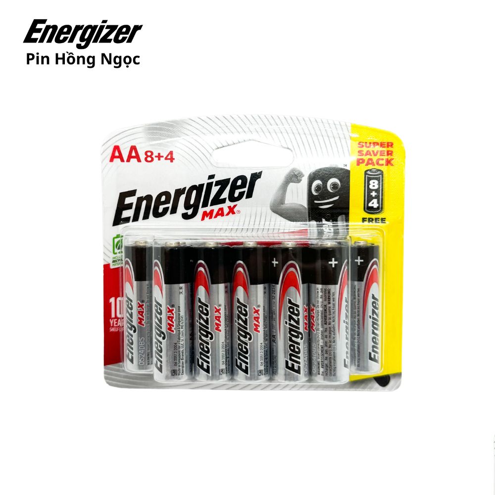 Pin Energizer MAX AA , AAA 1,5 V Siêu Bền - Hàng Chính Hãng