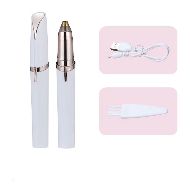 Electric eyebrow trimmer pen