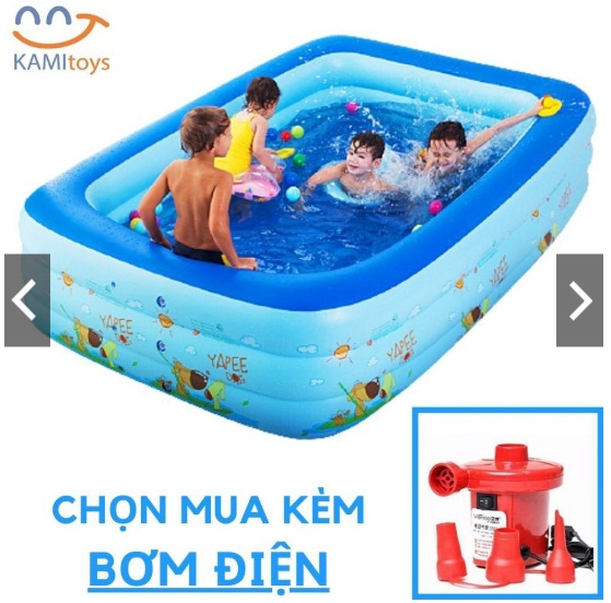 Phao bơi bể bơi cho bé 1m8, 2m1, 2m4, 3m05 - đủ cỡ 2 tầng, 3 tầng