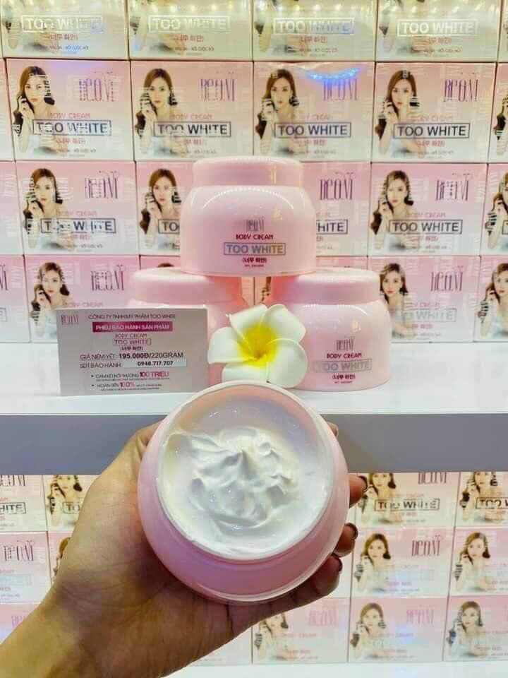 [HCM]BODY CREAM THU THỦY TOO WHITE BEOVI