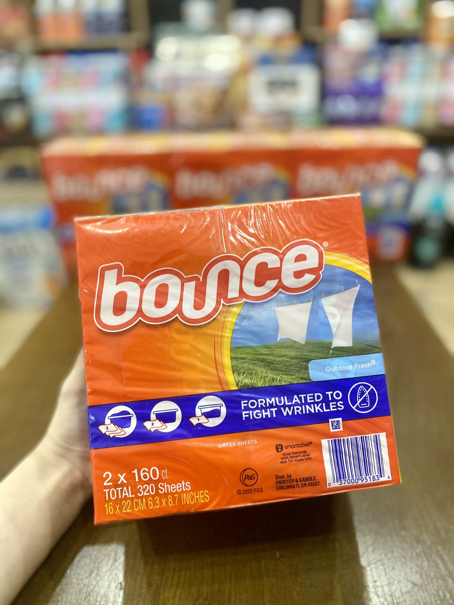 [Tách lẻ] GIẤY THƠM BOUNCH MỸ