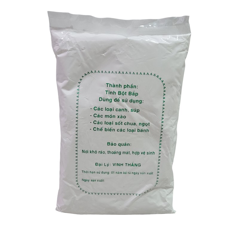 Túi 500gr bột bắp xay mịn loại 1