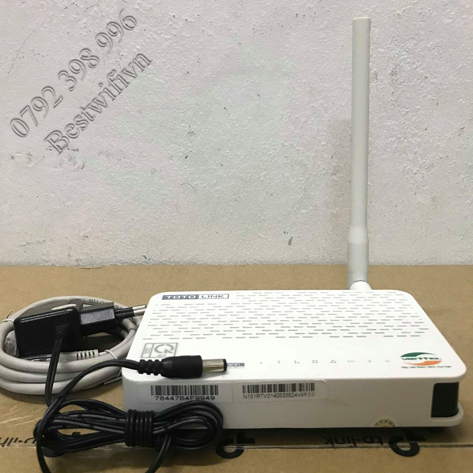 Bộ phát wifi Totolink N151RT 150Mbps