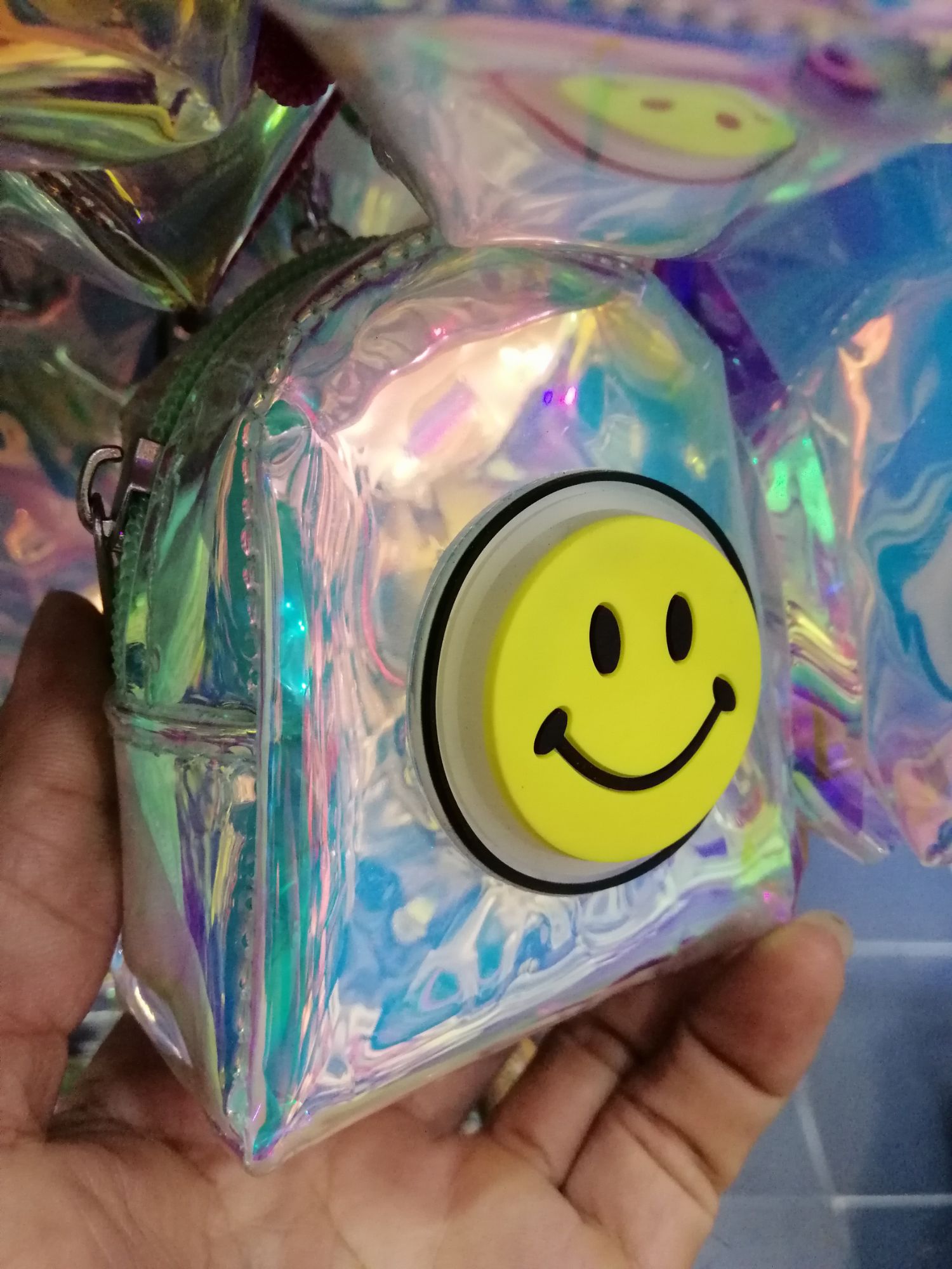 MÓC KHÓA BÓP HOLOGRAM CÓ ĐÈN