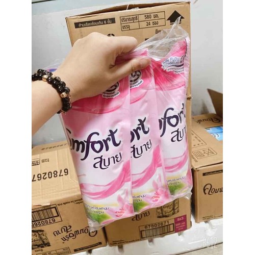 Nước xả vải Comfort Thái bịch 580ml