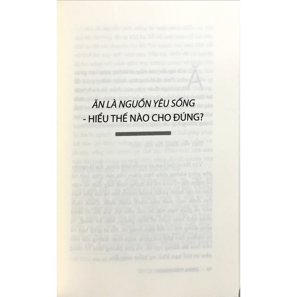 Sách - Ăn Là Nguồn Yêu Sống