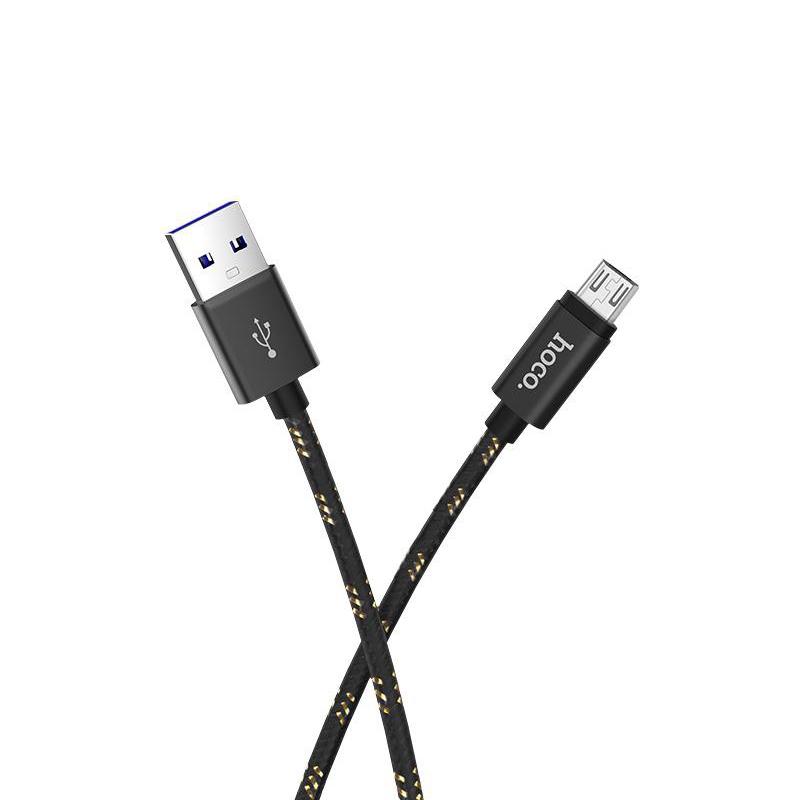 Cáp sạc Micro USB  Hoco UPM12 sạc nhanh 3A MAX dài 100cm - Bản giới hạn