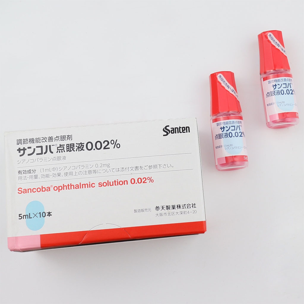Dung Dịch Nhỏ Mắt Cho Người Cận Thị Sancoba 5ml