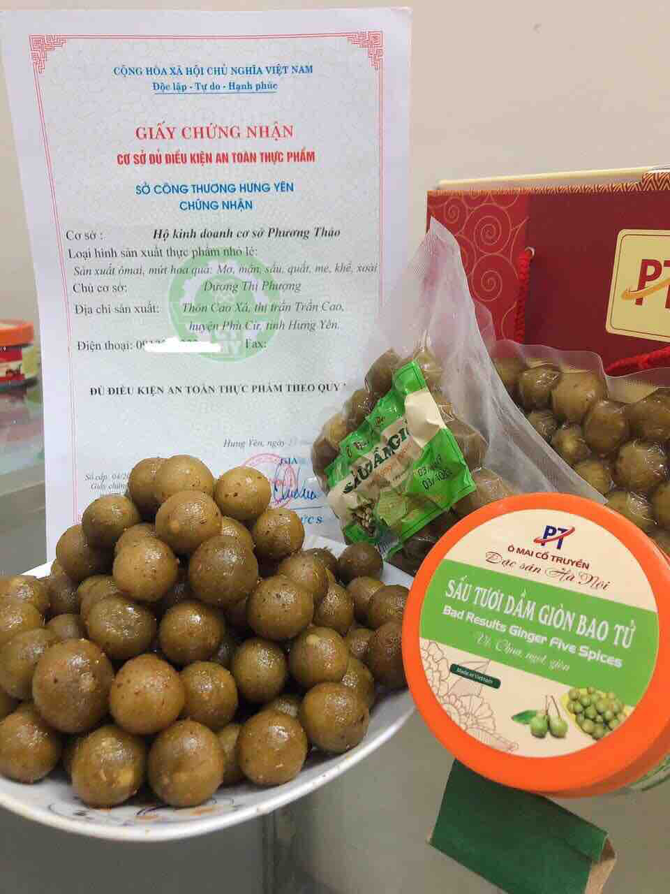 Sấu bao tử dầm giòn