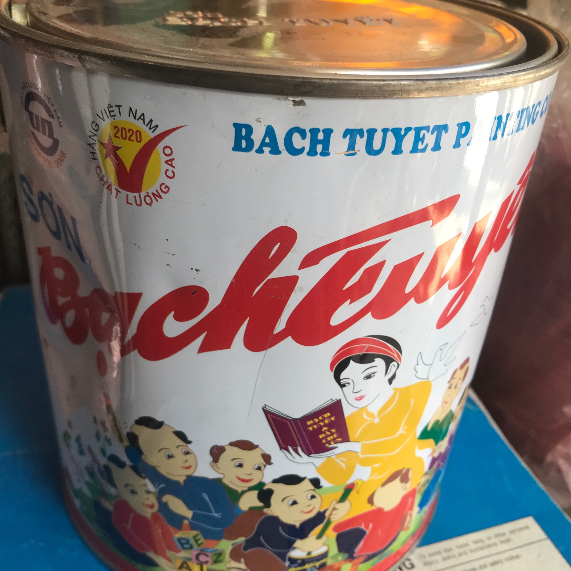 Sơn Bạch Tuyết màu trắng - 3kg