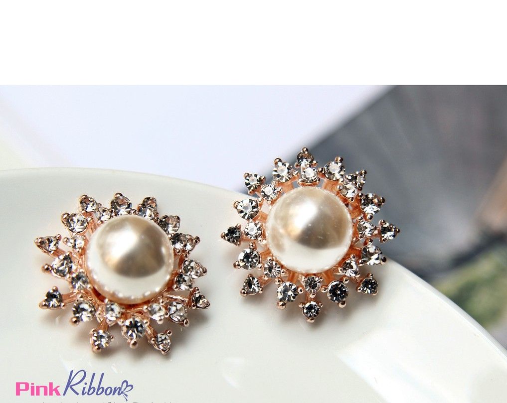 Charm mặt trời đính đá và trai các size