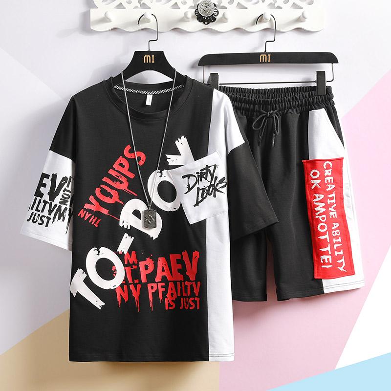 Bộ Quần Áo Thun Nam TO – BOY Phối Hai Màu Cá Tính Thời Trang 4MENHN NAM 9000033