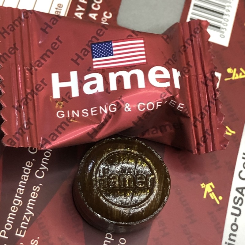 Kẹo sâm Hamer  Mỹ  thanh 7 viên - Nhập khẩu USA