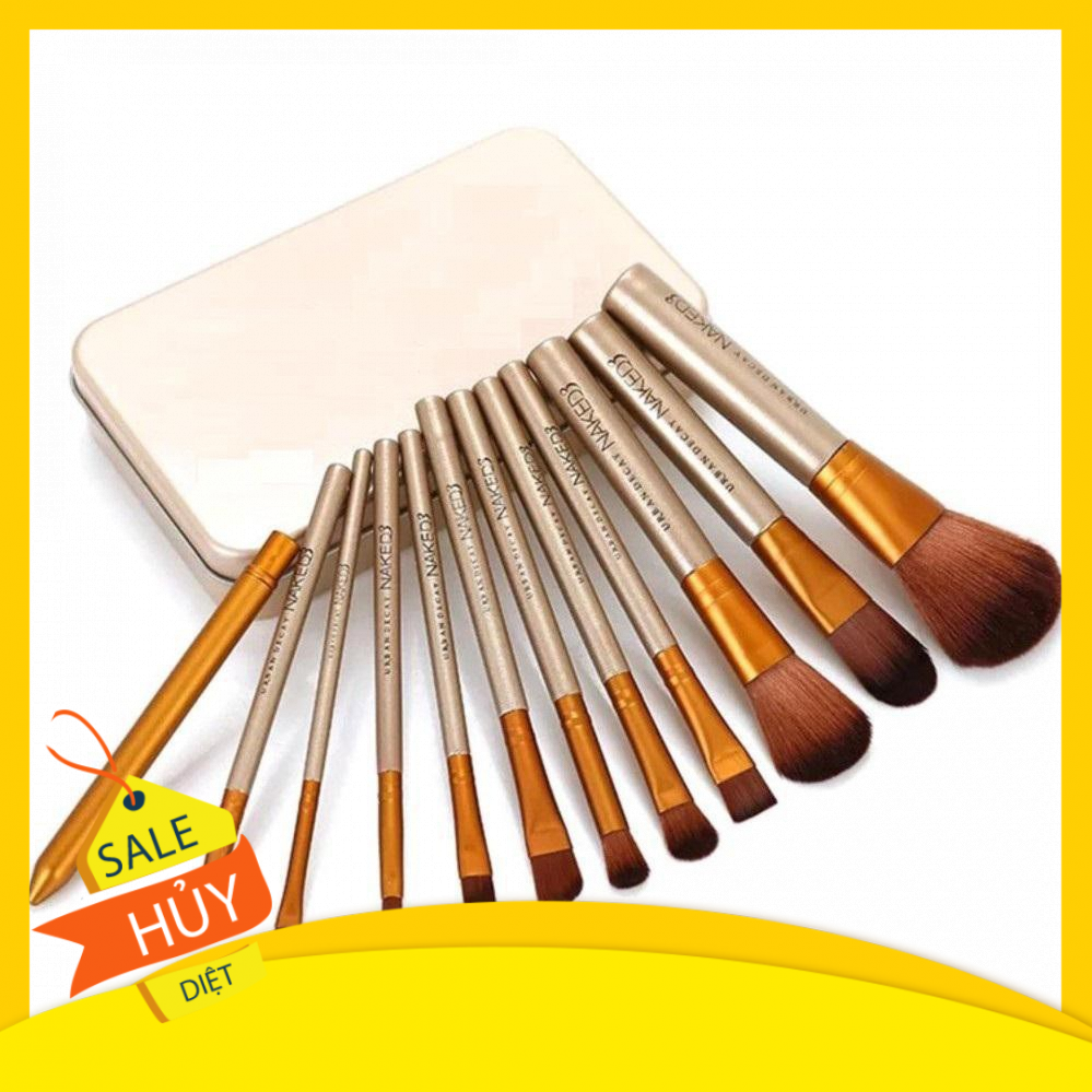 Bộ Cọ Trang Điểm 12 Cây